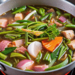 traditional sinigang recipe with pork and vegetables